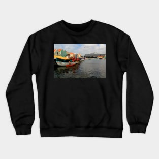 Curacao Floating Market Crewneck Sweatshirt